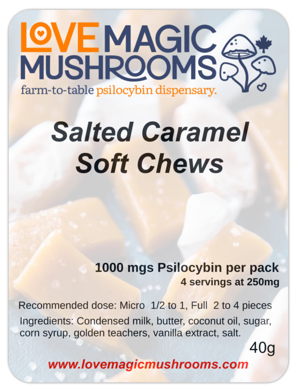 Salted Caramel Soft Chews